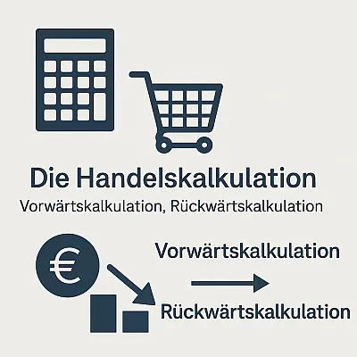 Die Handelskalkulation - Vorwärtskalkulation, Rückwärtskalkulation