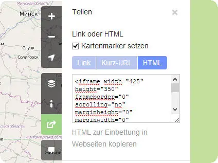 HTML Code kopieren