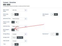 ExtraVote Einstellungen